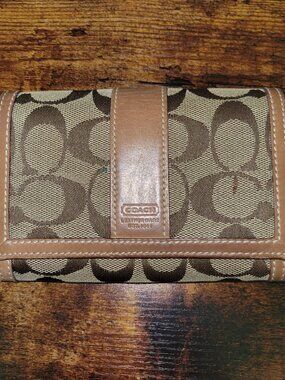 Coach 2 Fold Wallet